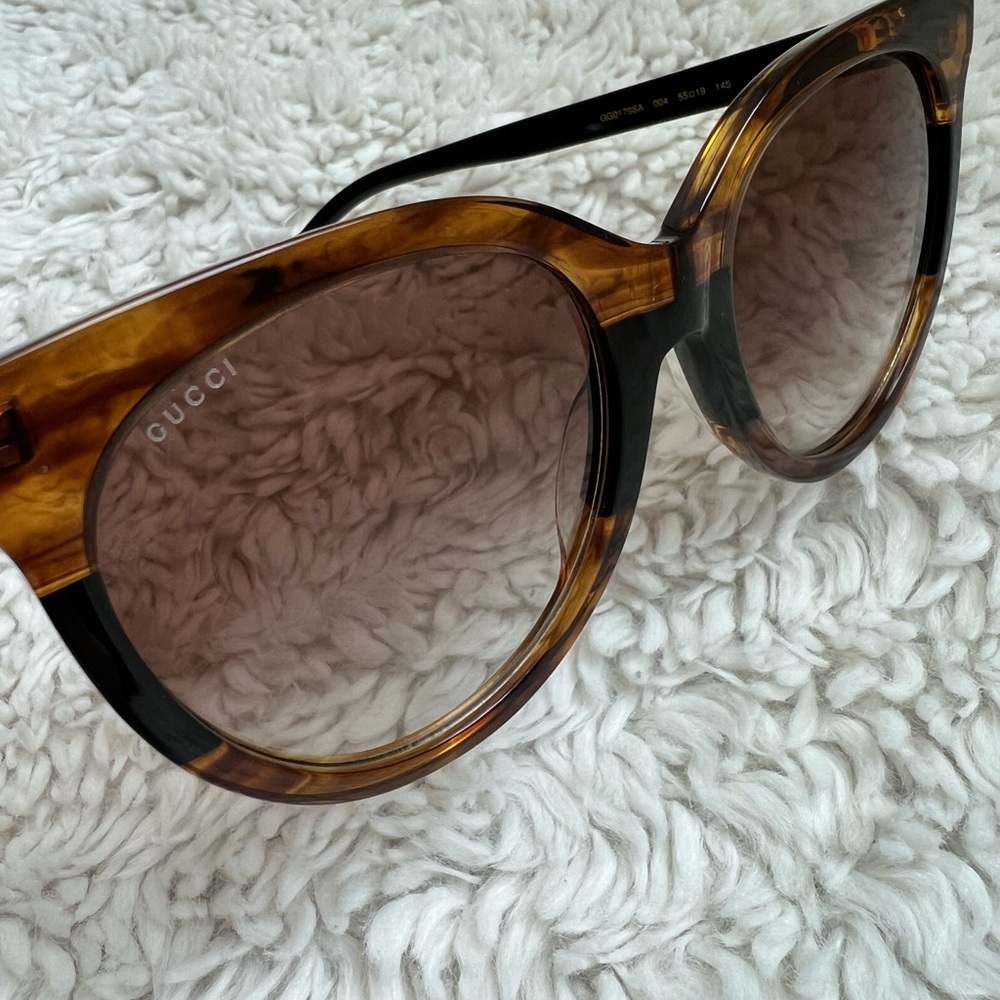 Gucci 55mm Round Sunglasses - Picture 5 of 11